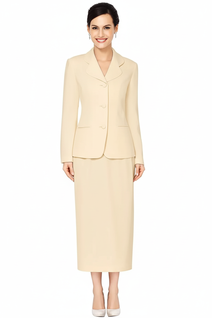 White Suit in Ivory